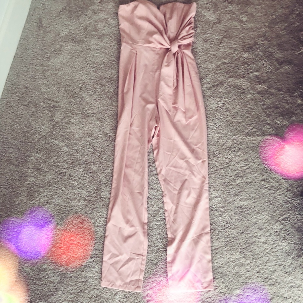 Pink bodysuit